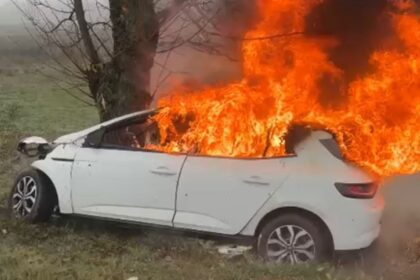 Accident la Găneasa