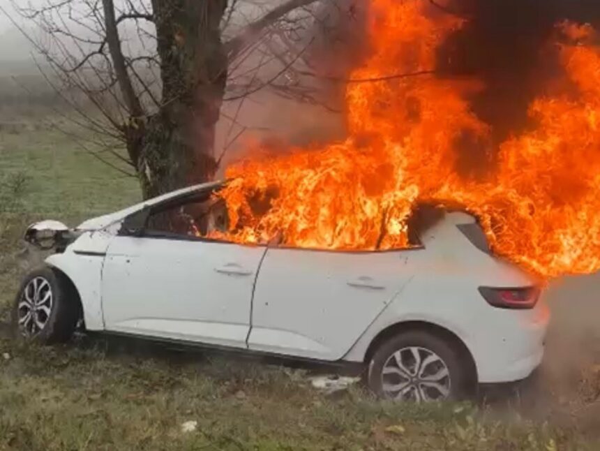 Accident la Găneasa