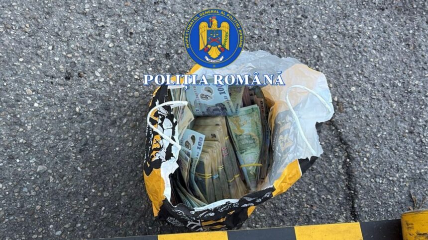 Un bărbat a furat 70.000 lei cu un cuțit