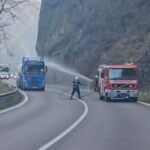 Traficul pe DN7, reluat. Foto: Captură video