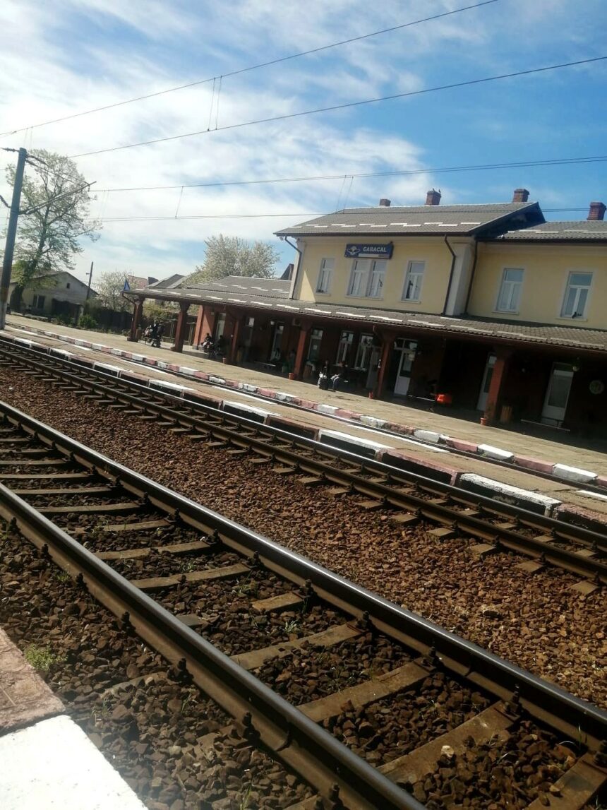 Gara Caracal în modernizare: investiție majoră anunțată de CF Craiova
