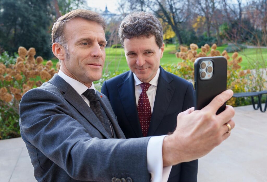 Macron, mesaj în română. Foto: presidency.ro