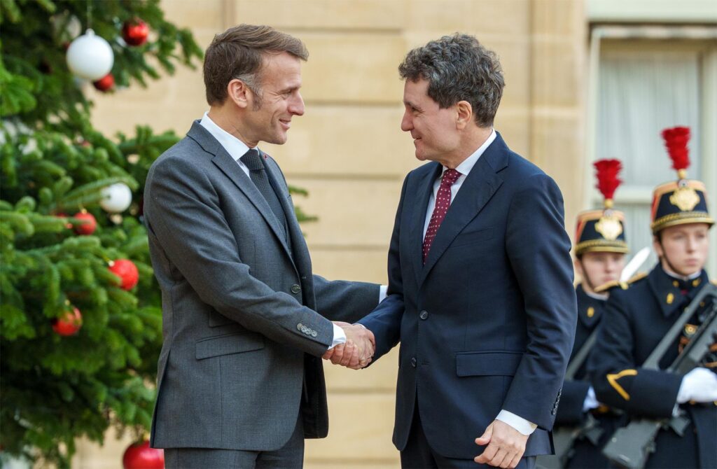 Macron, mesaj în română. Foto: presidency.ro