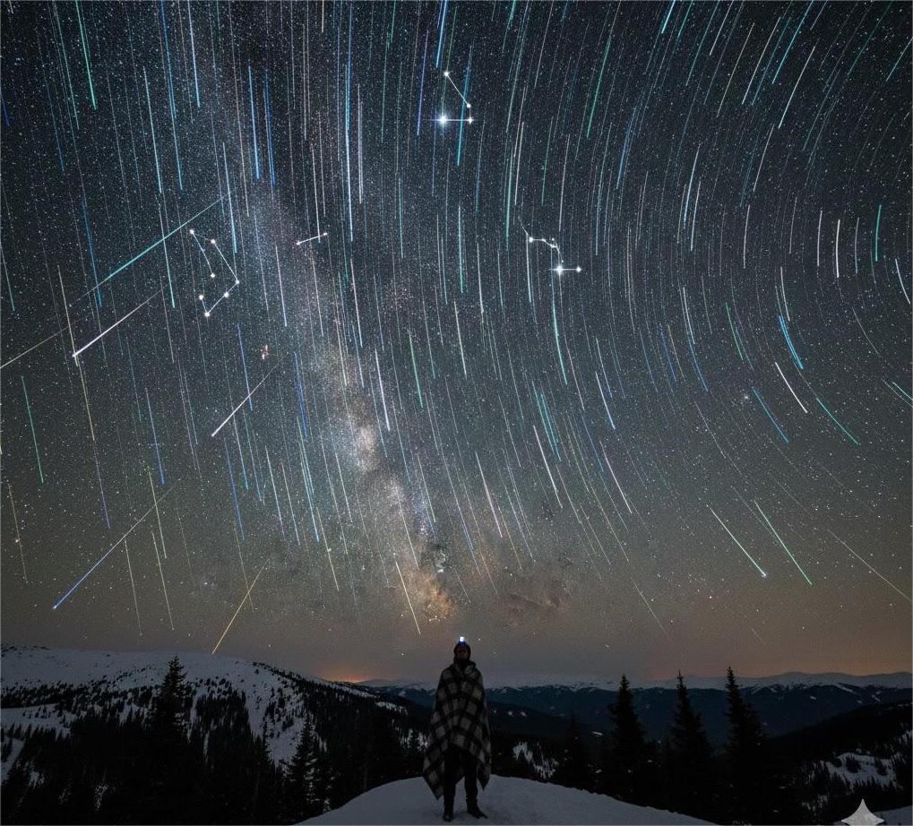 Geminide 2025: Ploaie de stele căzătoare impresionantă