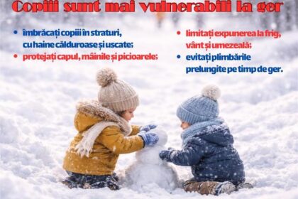 Cum protejăm copiii de ger. Ghid esențial pentru părinți