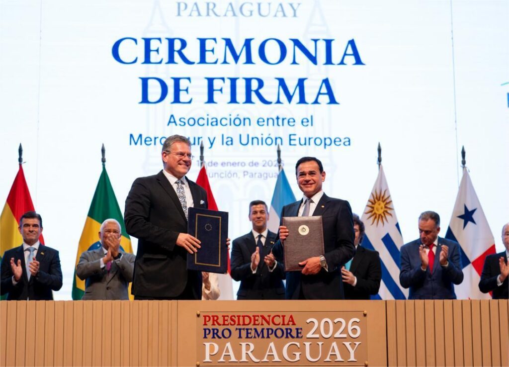 Acordul UE-Mercosur a fost semnat după 25 de ani. Foto: Facebook/Mercosur