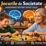 Jocurile de societate, antrenament eficient pentru creier