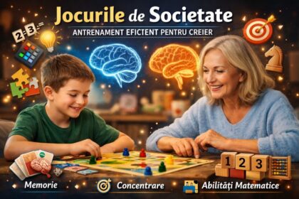 Jocurile de societate, antrenament eficient pentru creier