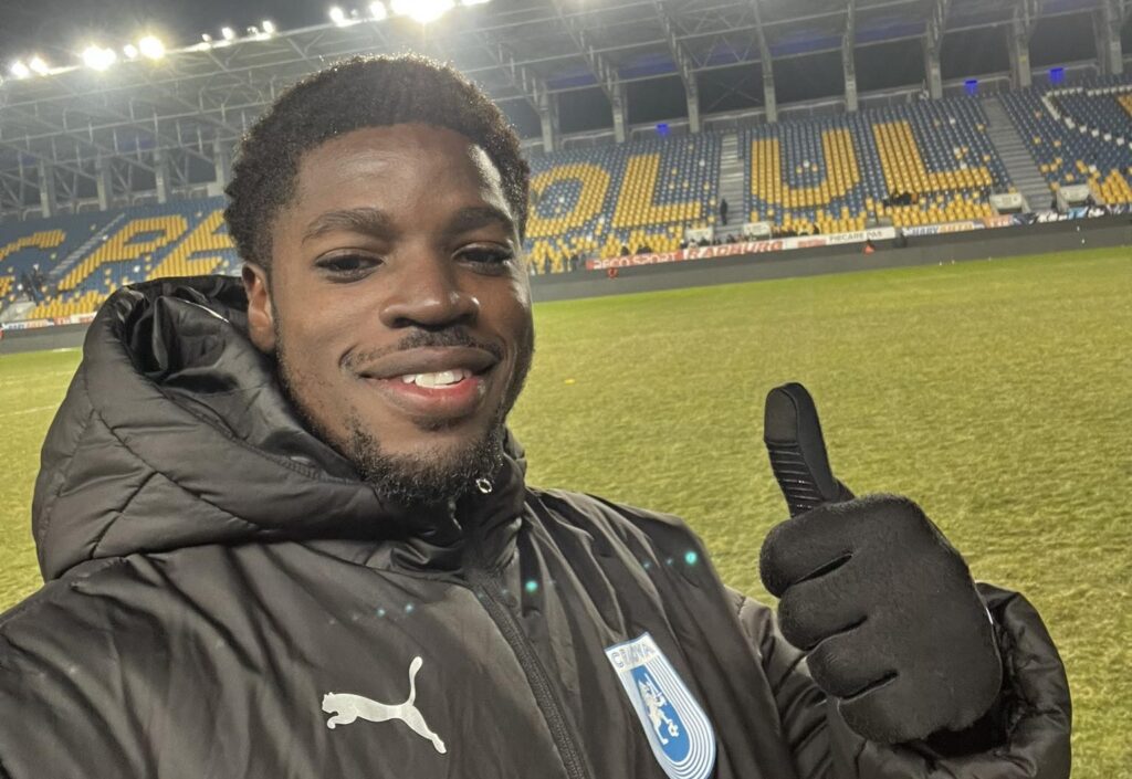 Steven Nsimba țintește titlul de golgheter în Superliga României