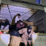 Captură la Calafat: 26 de migranți ascunși printre grătare