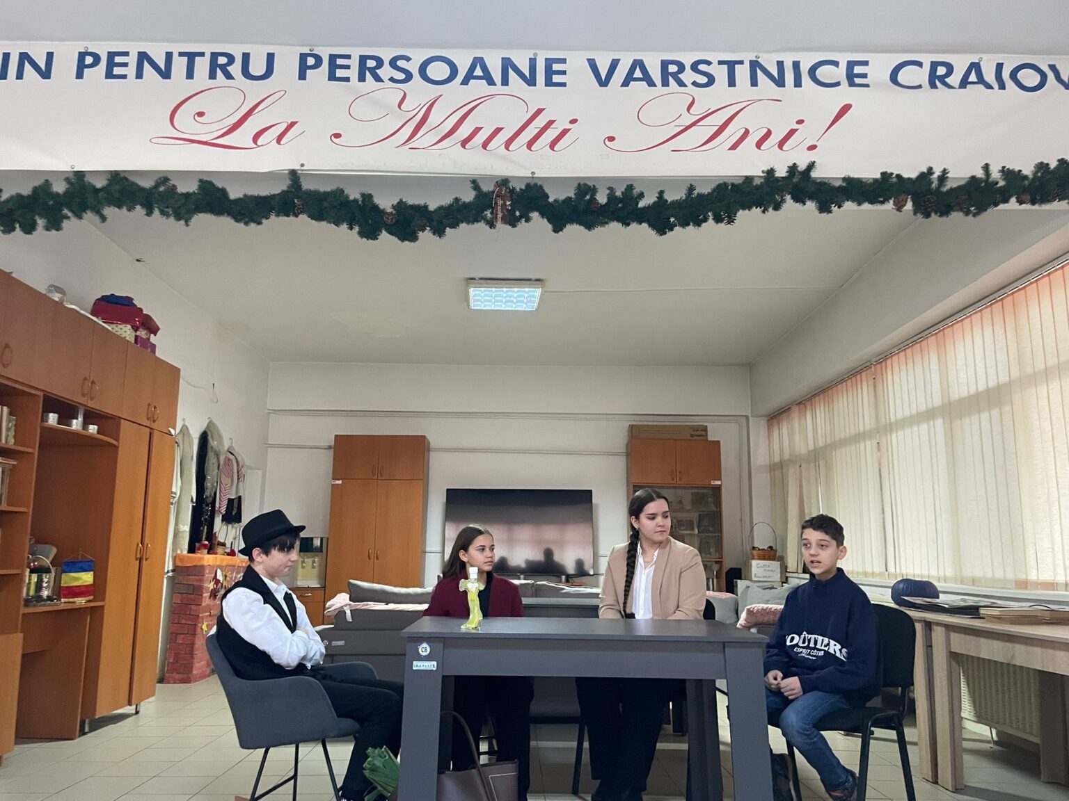 Copiii din Torino au adus emoție seniorilor din Craiova