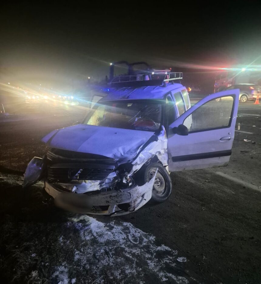Accident pe DN 6, în Dolj: trei persoane rănite