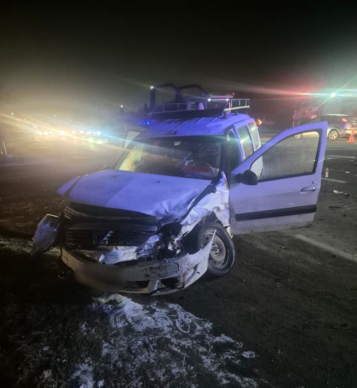 Accident pe DN 6, în Dolj: trei persoane rănite