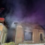 Incendiu devastator în Balș: Un bărbat a ajuns la spital