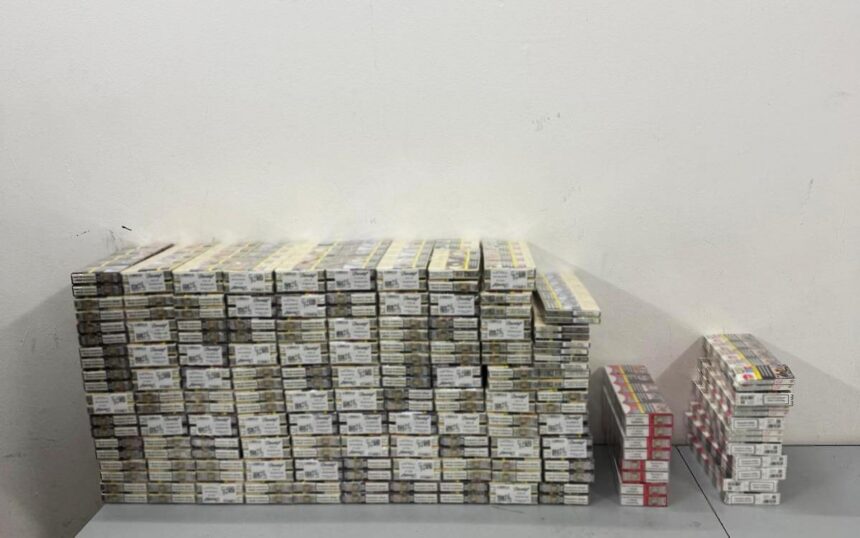 Captură la Calafat: Țigări ascunse în pereți dubli