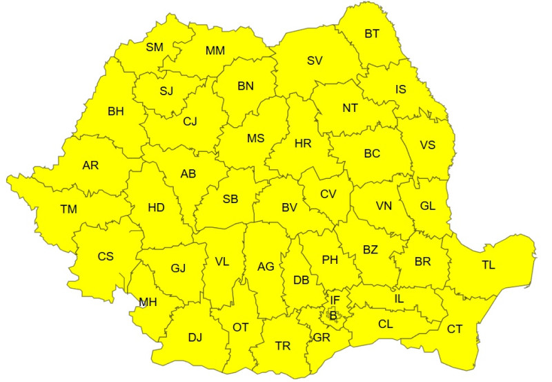 Alertă ANM: Codul galben de ger, extins până joi