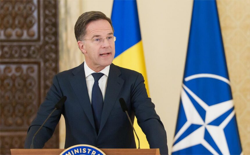 Mark Rutte, secretarul general al NATO. Foto: presidency.ro