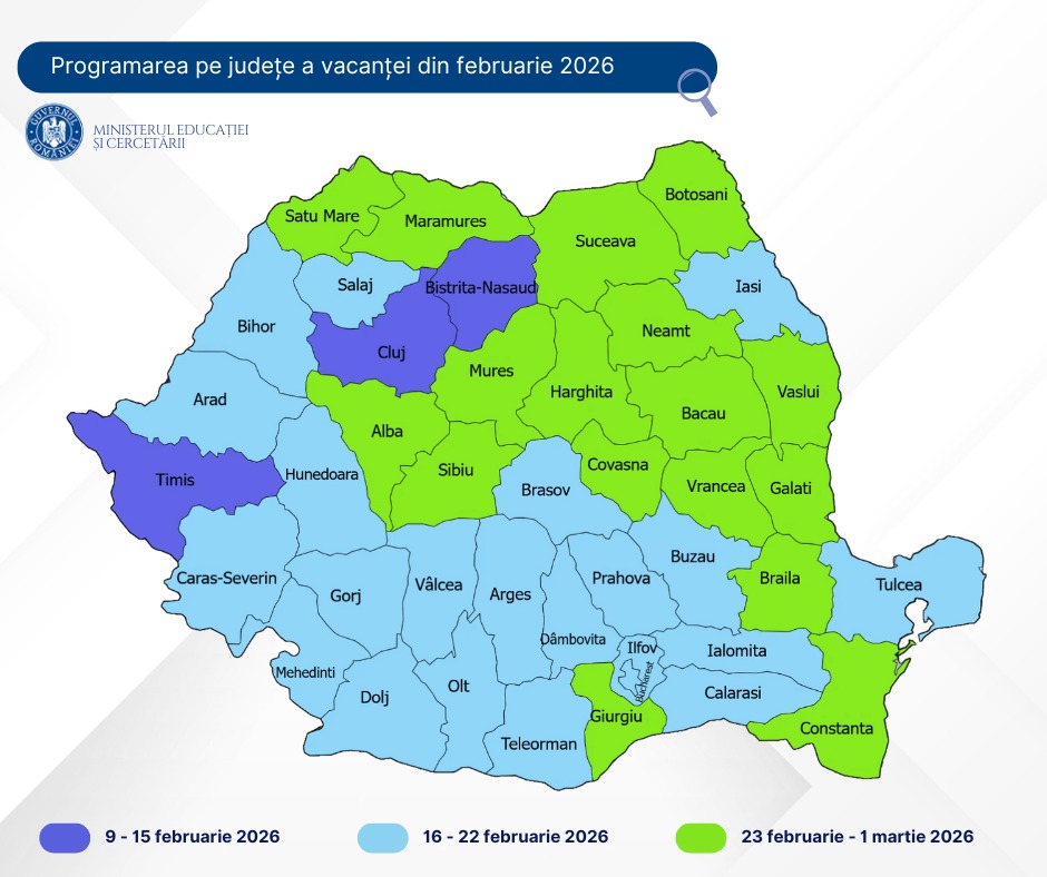 Vacanța de schi 2026: Când au liber elevii din Oltenia? - Jurnalul Olteniei – Știri din Craiova și Oltenia Vacanța de schi 2026: Când au liber elevii din Oltenia?