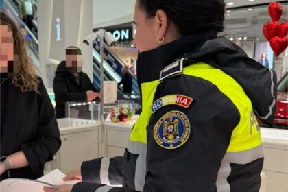IPJ Vâlcea în mall-uri: Un block salvează viața