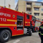 Explozie și incendiu într-un bloc din Craiova