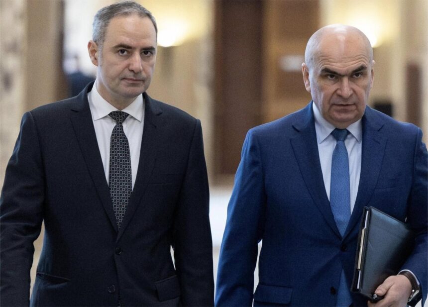 România începe anul cu excedent bugetar. Foto: Ilie Bolojan și Alexandru Nazare