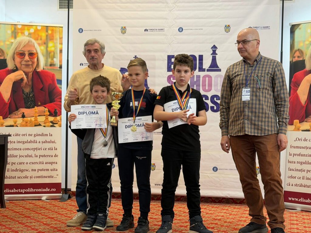 Mehedinți, performanță istorică: 10 medalii la șah școlar
