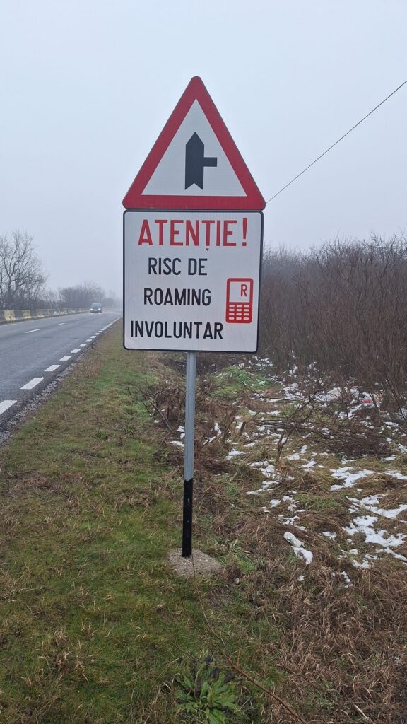 Indicatoare noi la graniță: pericol de roaming involuntar