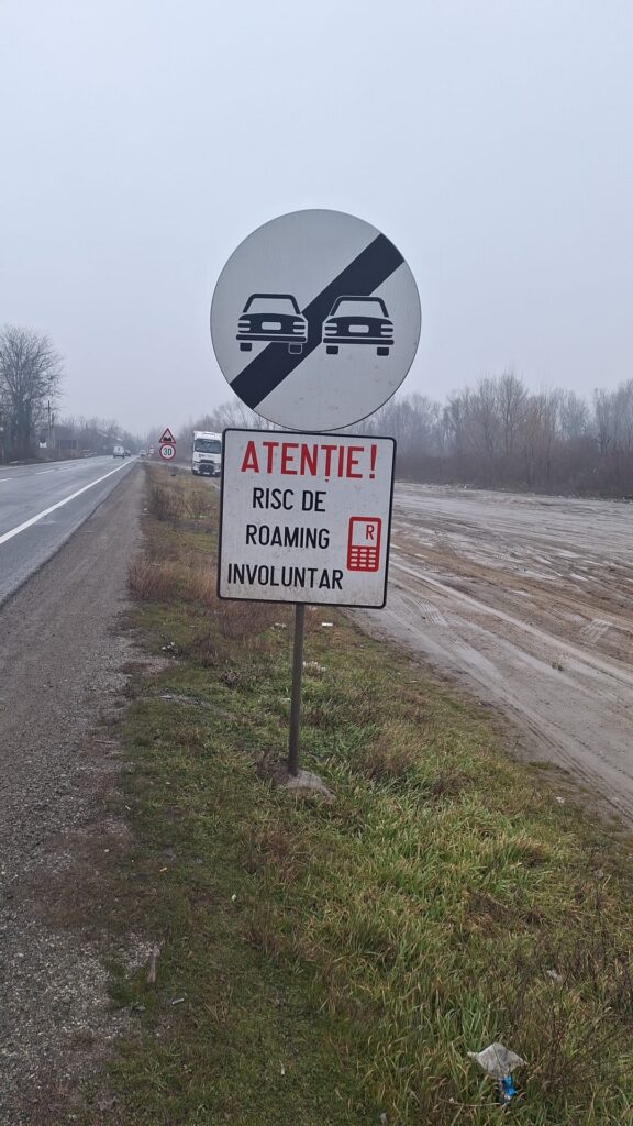 Indicatoare noi la graniță: pericol de roaming involuntar