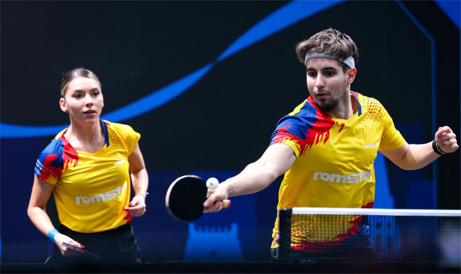 Aur pentru România: Szőcs și Ionescu, campioni în India. Foto: Federația Română de Tenis de Masă