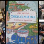 Cursa Lecturii la Craiova: Oră de literatură în tramvai. Foto: Facebook/ Colegiul Național "Frații Buzești" Craiova
