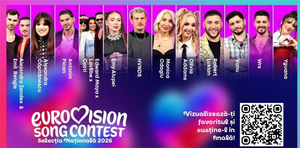 Antonio Pican și Wrs, în finala Eurovision România 2026