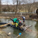 Acțiune amplă de ecologizare pe râurile din Mehedinți