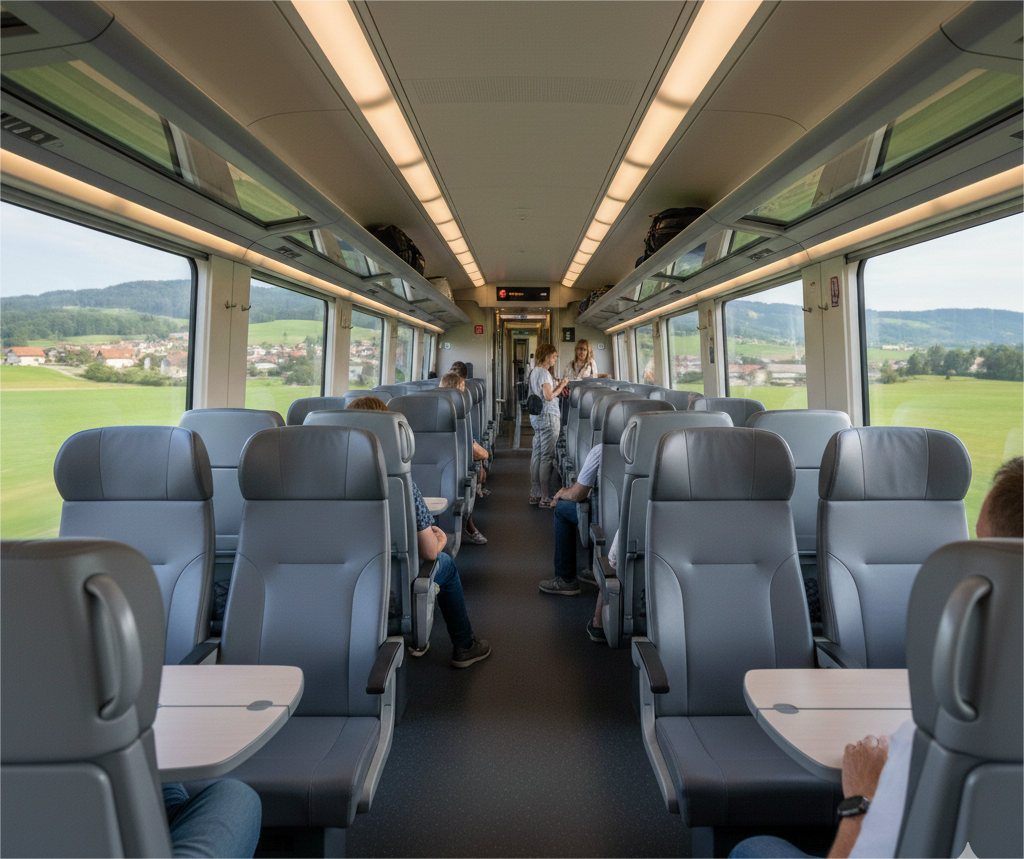 De ce trenurile nu au centuri de siguranță? Explicația