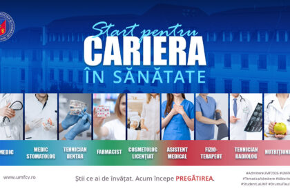 Admitere 2026 la UMF Craiova: calendar și bibliografie