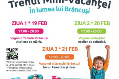 Ateliere copii Craiova - Trenul mini vacantei