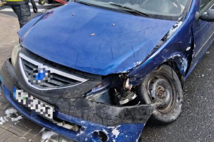 Accident în Râmnicu Vâlcea provocat de un șofer de 80 ani