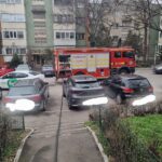 Craiova: Incendiu într-un bloc: Locatari evacuați