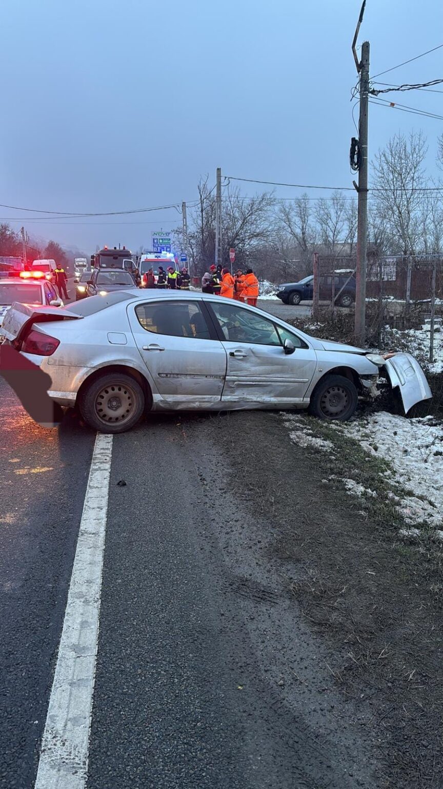 Accident pe DN 6 la Gura Văii: O victimă dusă la spital