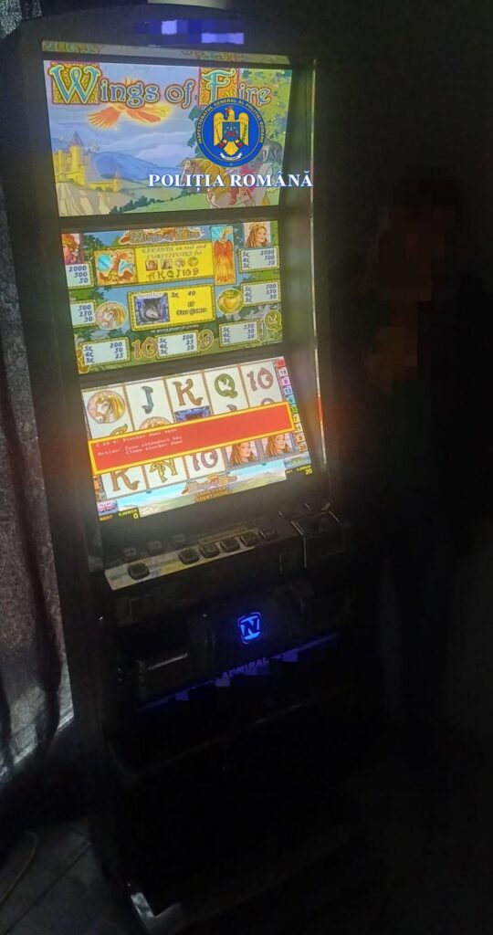 Eșelnița: Aparate slot-machine confiscate de polițiști
