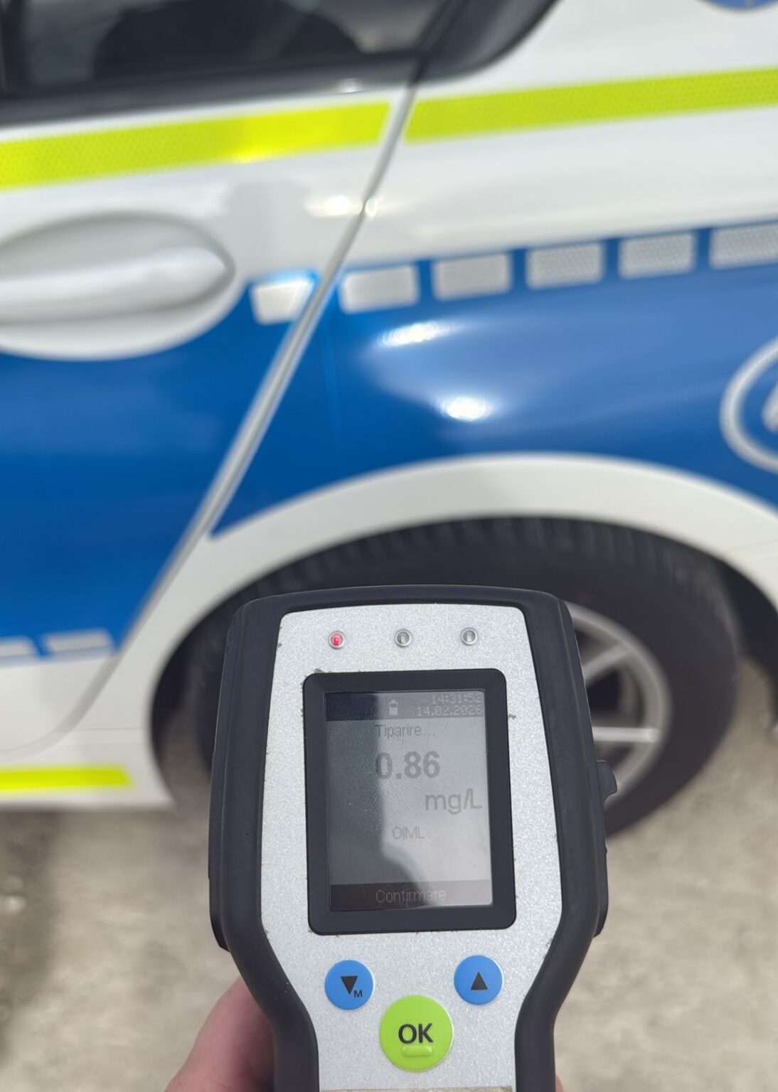 S-a urcat băută la volan și a provocat un accident