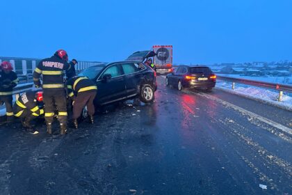 Trafic restricționat pe DEx 12: Accident la km 8