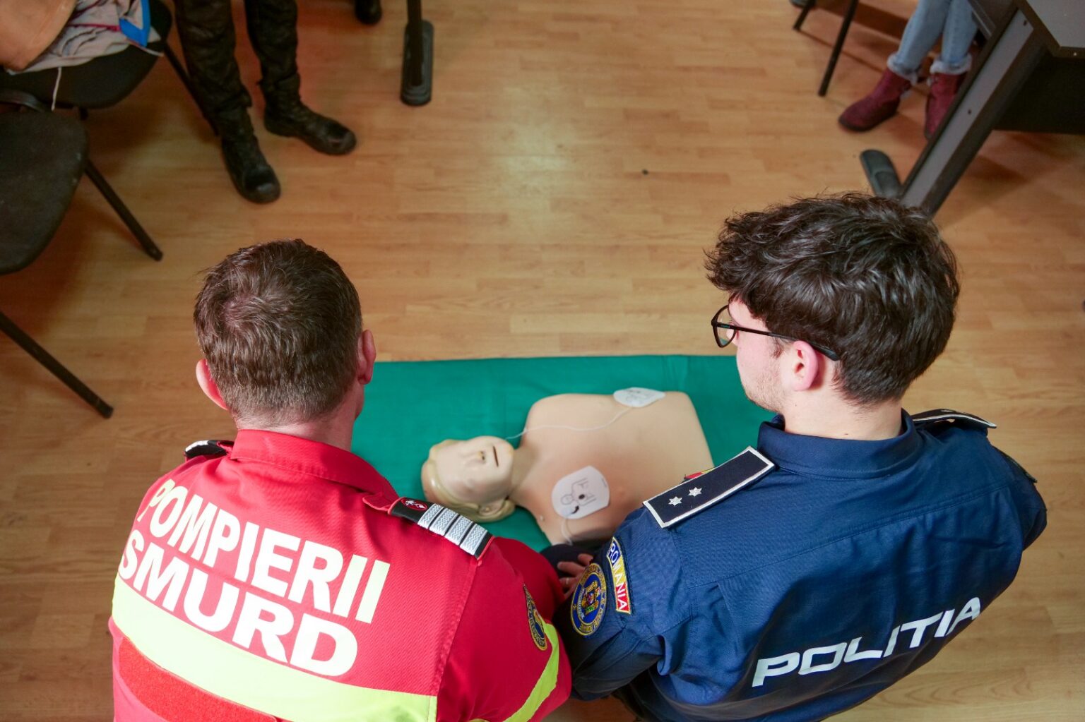 Primele minute contează: polițiști instruiți în Olt