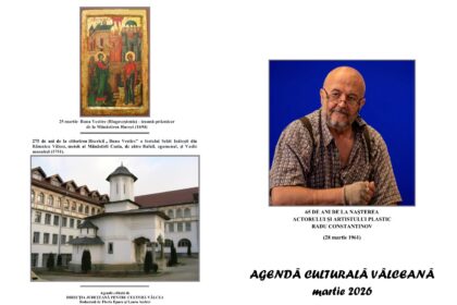 Evenimente Vâlcea martie 2026: Agenda culturală completă