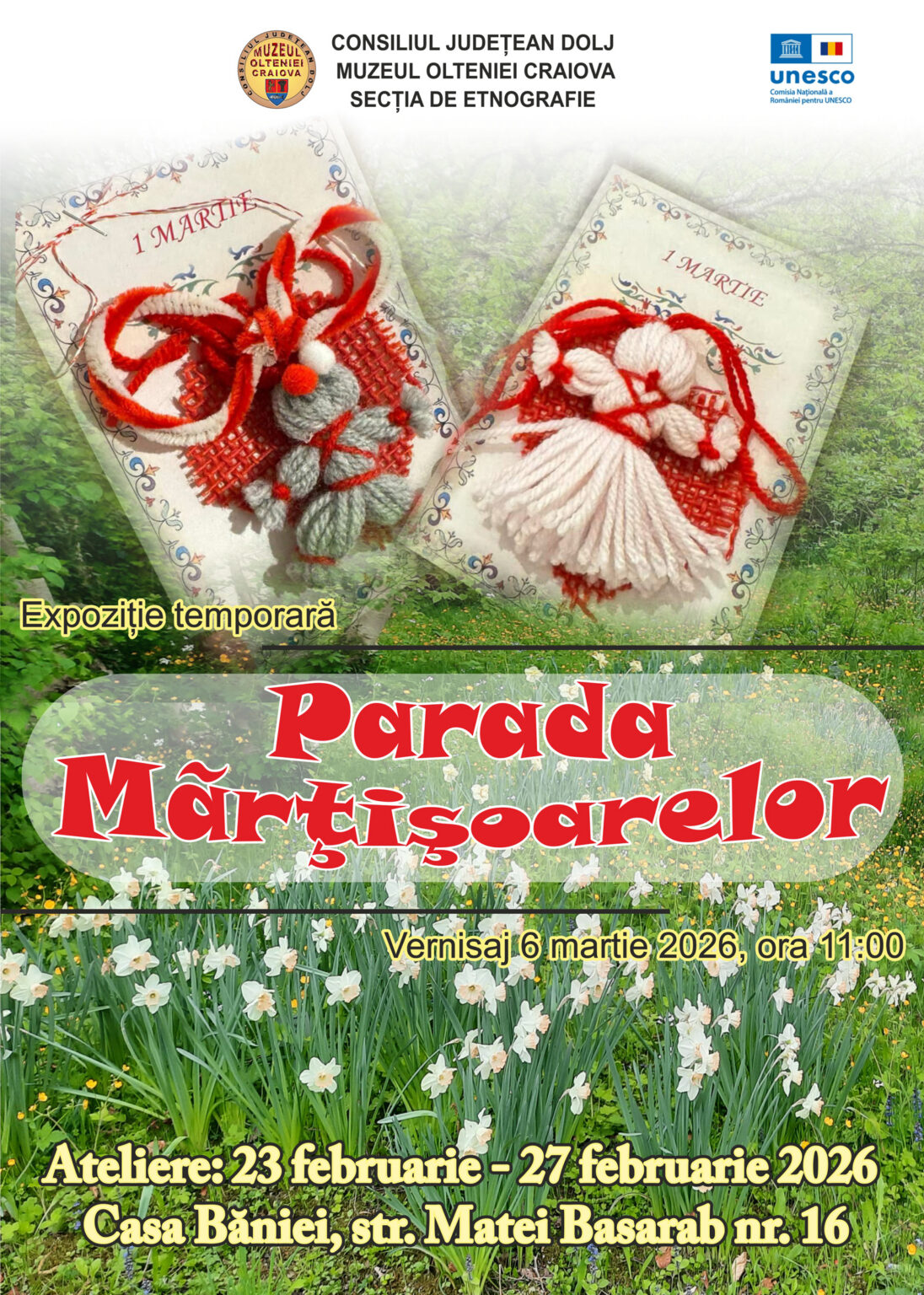 Parada Mărțișoarelor revine la Muzeul Olteniei Craiova