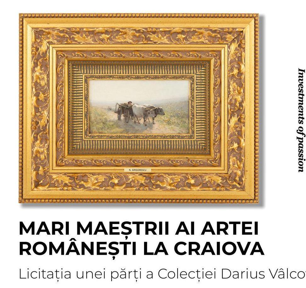 Tablouri din colecția Vâlcov, expuse la Craiova. Foto: Artmark