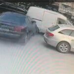 Drogat la volan: Un elev din Balș a lovit trei mașini