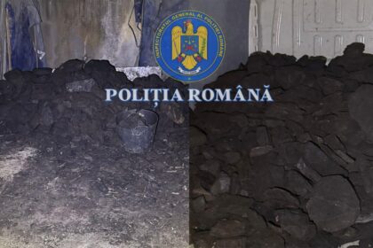 2 tone de cărbune, confiscate de polițiștii doljeni