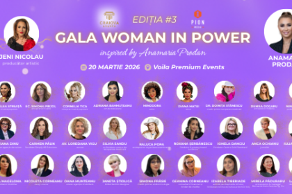 Craiova: Prinde ultimele bilete la Gala Woman in Power