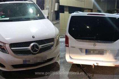 Mașină căutată de poliția din Germania, oprită în Mehedinți