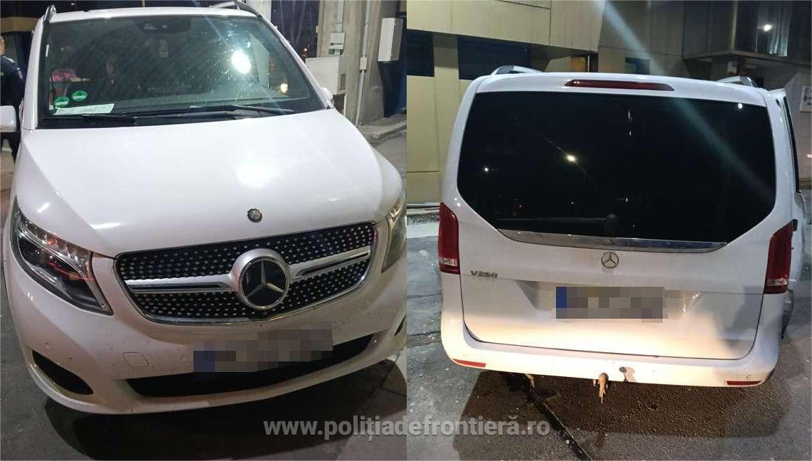 Mașină căutată de poliția din Germania, oprită în Mehedinți